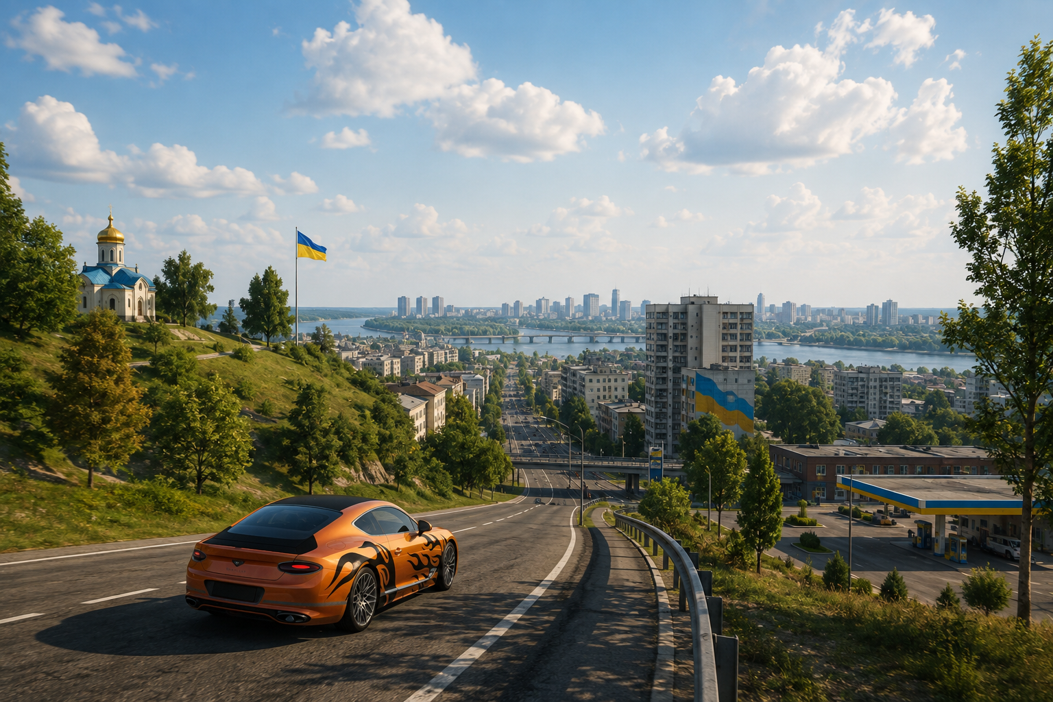Українське місто на мапі Infinity RP Ukraine
